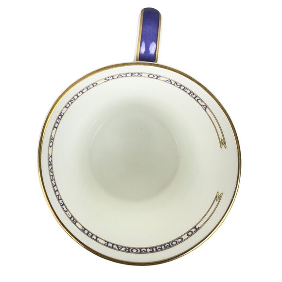Aynsley Fine Bone China Bicentennial George Washington Commemorative Mug 1976 - Picture 7 of 10